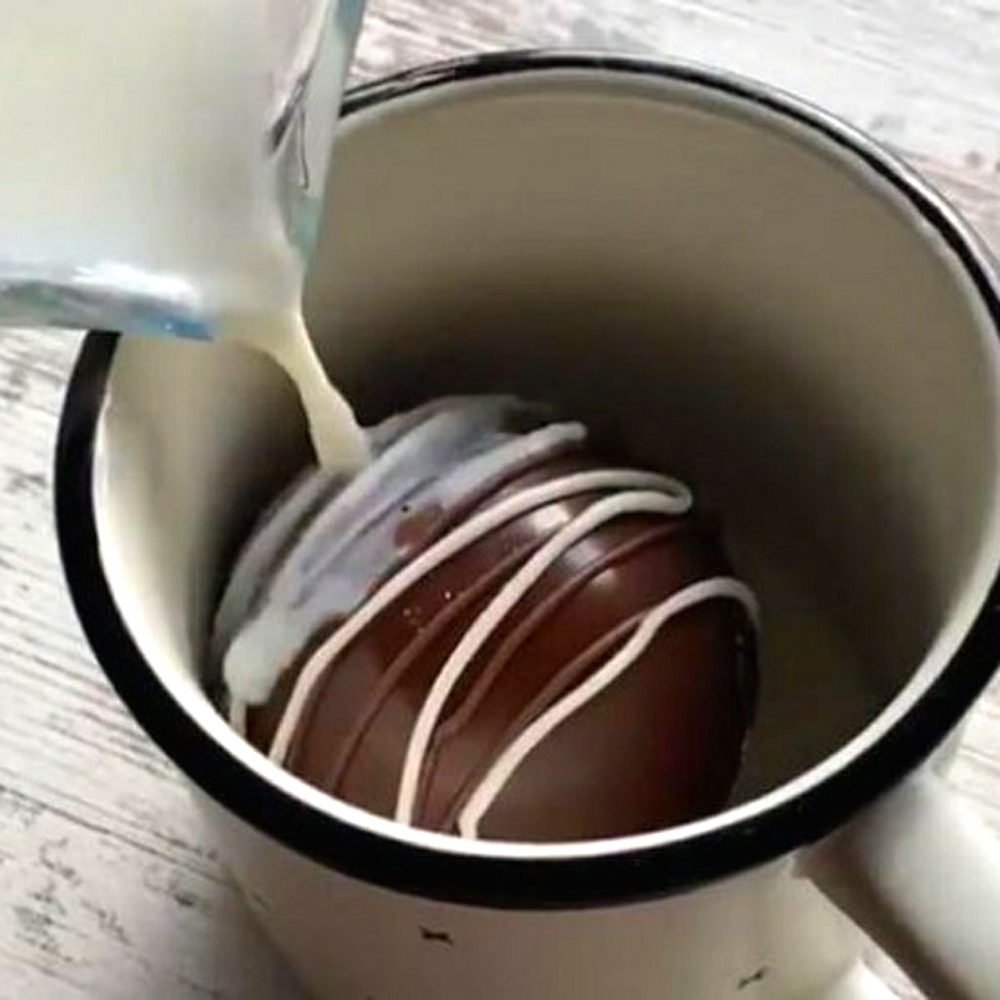 6 hot chocolate bombs